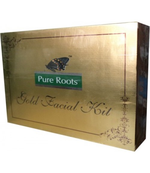 Pure Roots  Gold  Facial Kit